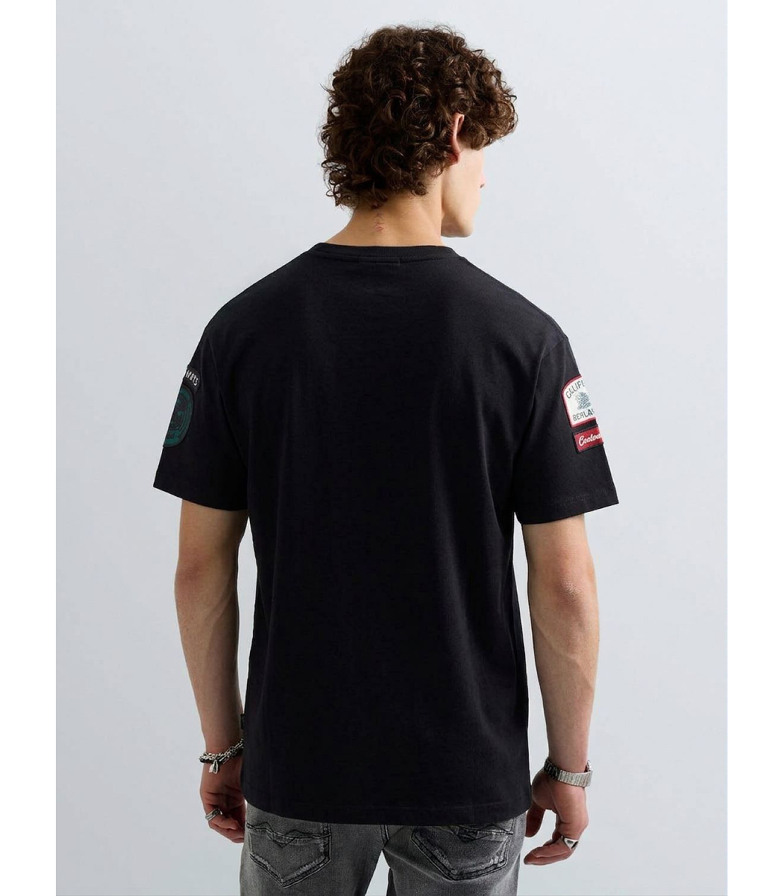 TOKYOパッチ リラックスTシャツ 詳細画像 ブラック 2